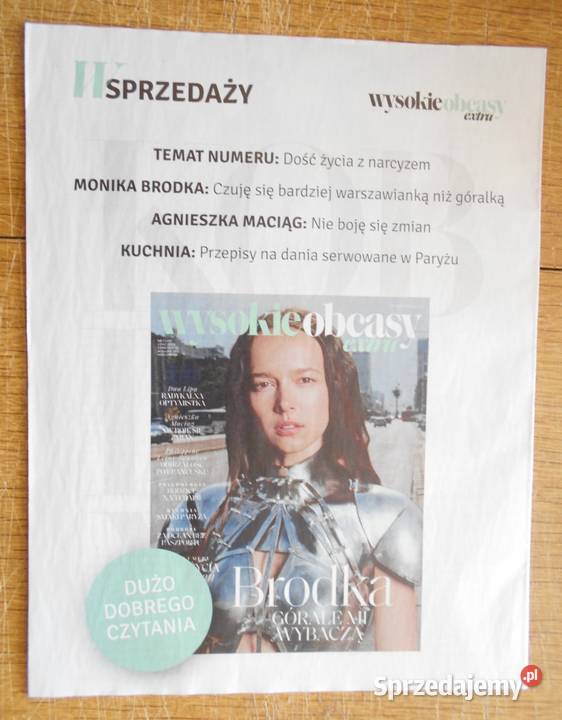 Wysokie Obcasy 25 1295 Agnieszka Zwiefka i Parczew sprzedam