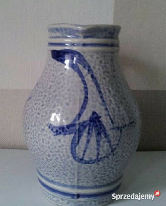 5 sztuk Ciężka Niemiecka kamionka marki Antyki