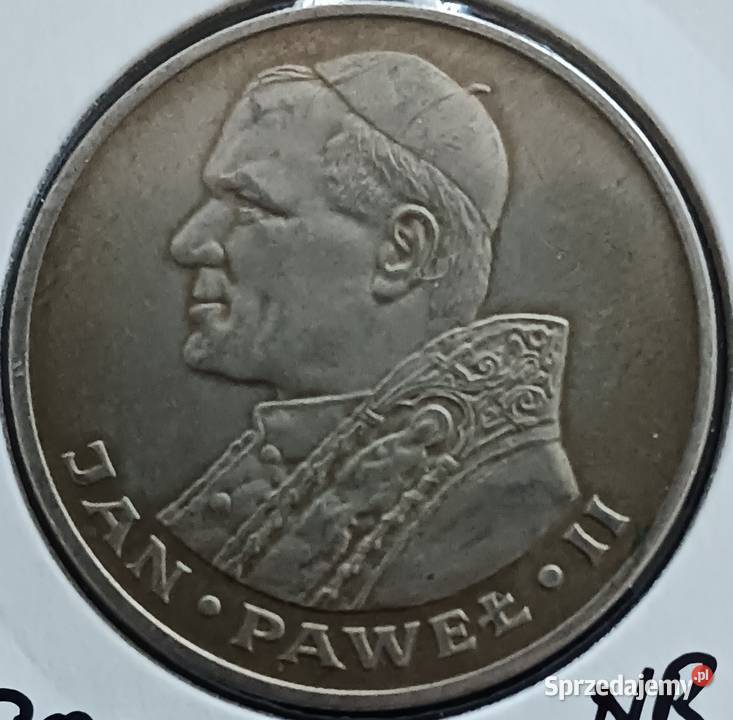 1000 Papież Jan Paweł II 1982 r 2 UNC Konin