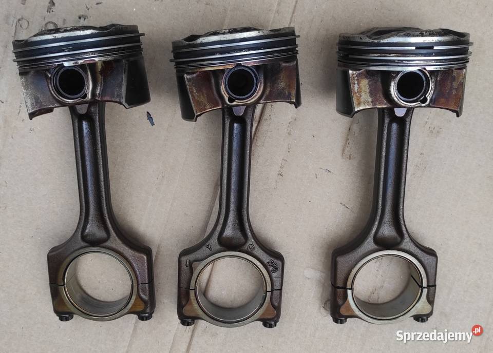Zestaw 3x tłok BMW F20 F30 N13B16A 98 77L65 580 lubuskie Zielona Góra