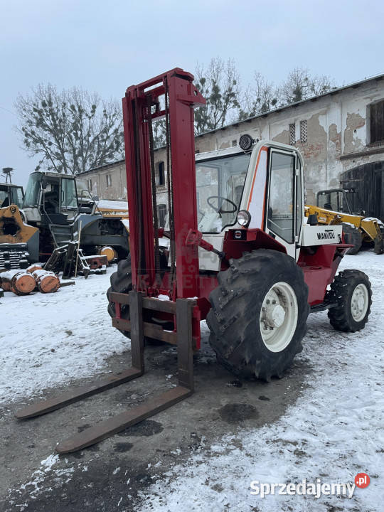 Wózek widłowy Manitou 4x4 54000 brutto Jastrzębniki