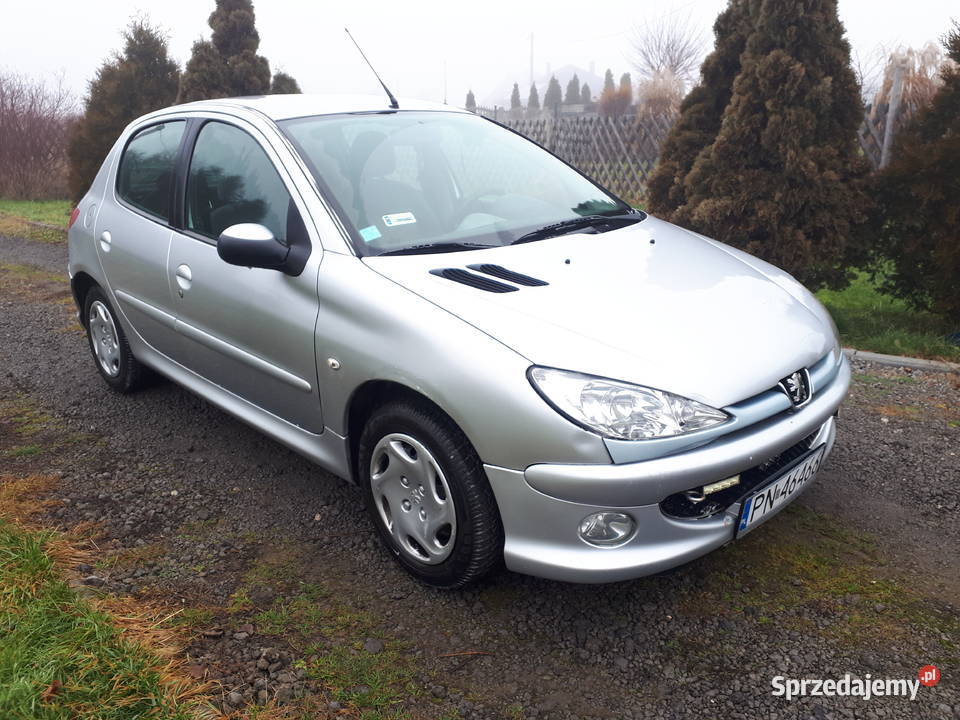 peugeot 206 14 hdi diesel mały przebieg 206 Poręba