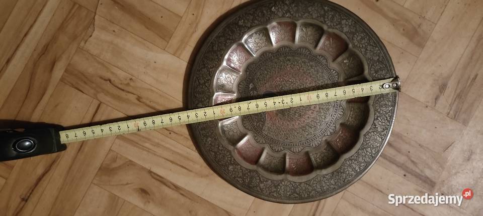 Talerz mosiężny Płock