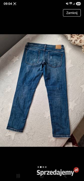 Dzinsy damskie niebieski Białystok