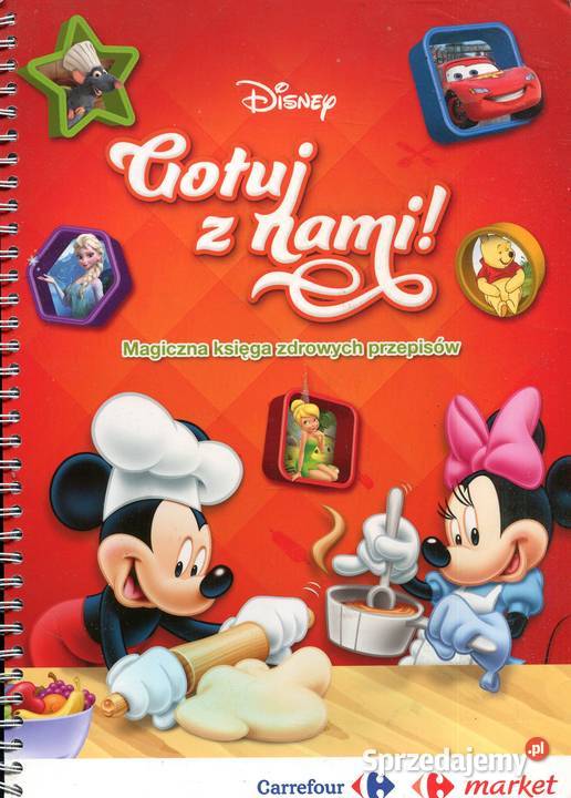 Disney Gotuj z nami Magiczna księga zdrowych Szczecin