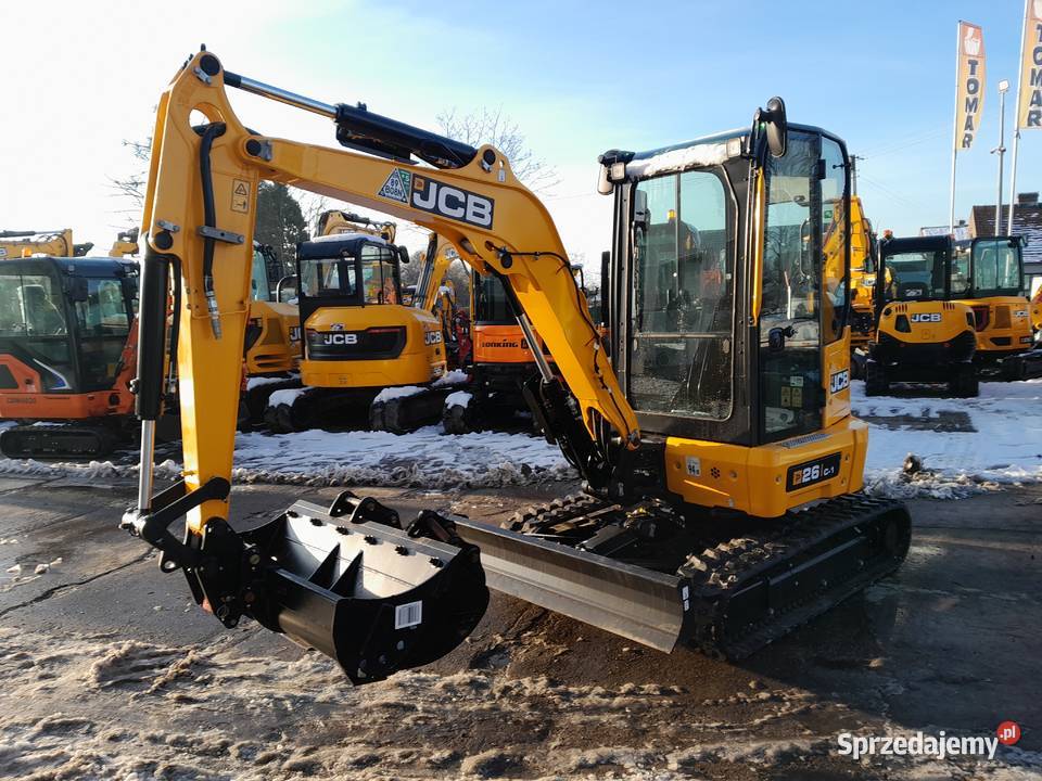 KOPARKA JCB 25 TONY 2025R CAT VOLVO TAKEUCHI nie Koparki wielkopolskie sprzedam