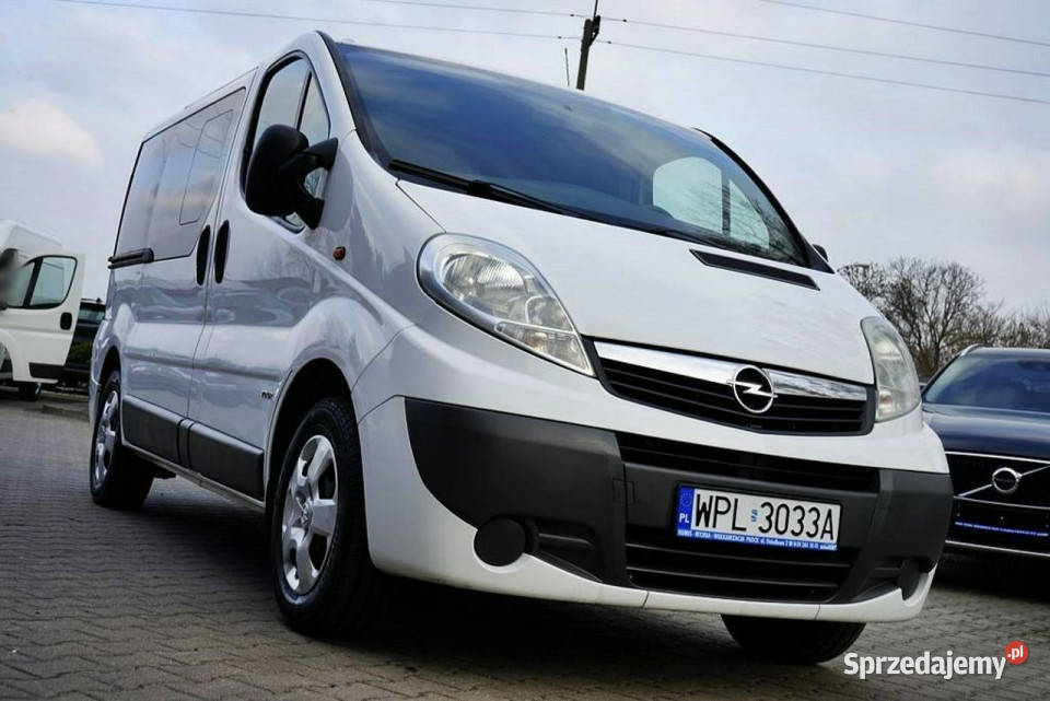 Opel Vivaro 20CDTI Klima automat 8 osób 2012r 1995cm3 Płock