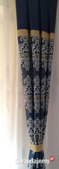 Zasłony granatowe Mława