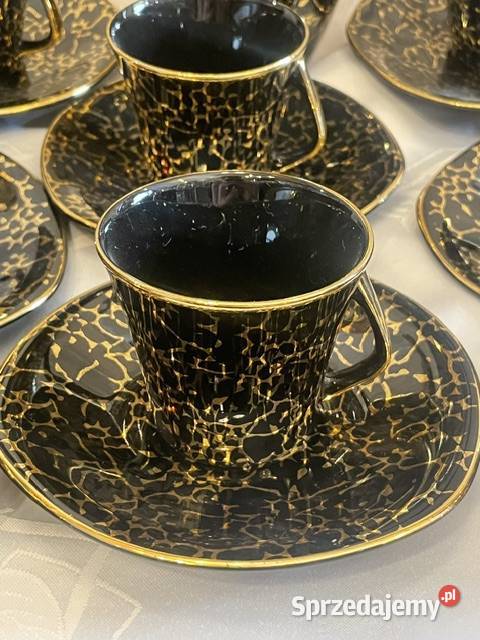 Porcelanowy serwis do kawy Iza Chodzież PRL Kraków sprzedam