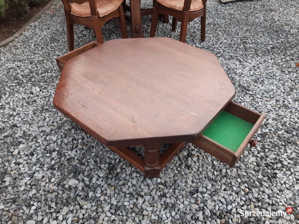 krzesła dębowe WYPRZEDAŻ dolnośląskie sprzedam