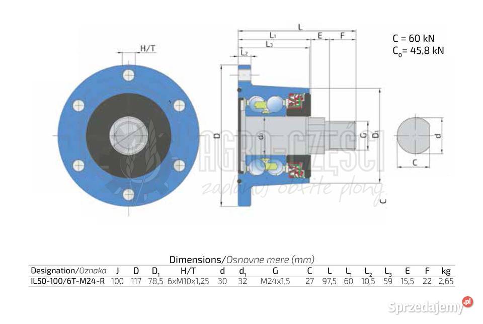 PIASTA DO LEMKEN HELIODOR PRAWA 5554512 5554513 dolnośląskie Ziębice