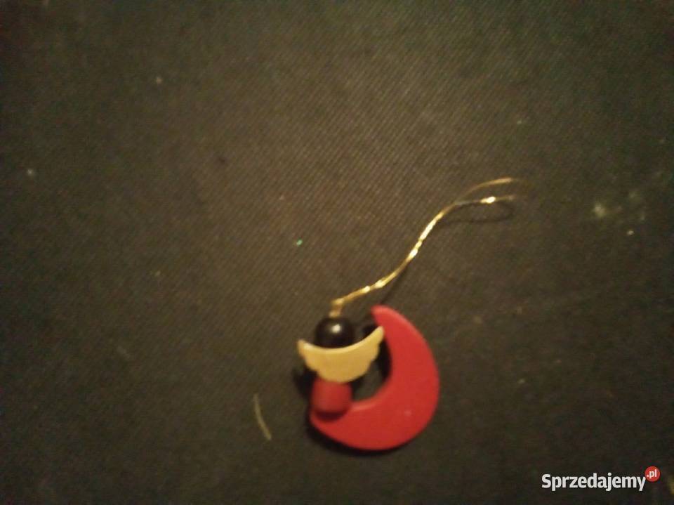 Drewniana zawieszka na choinkę aniołek na mazowieckie Warszawa