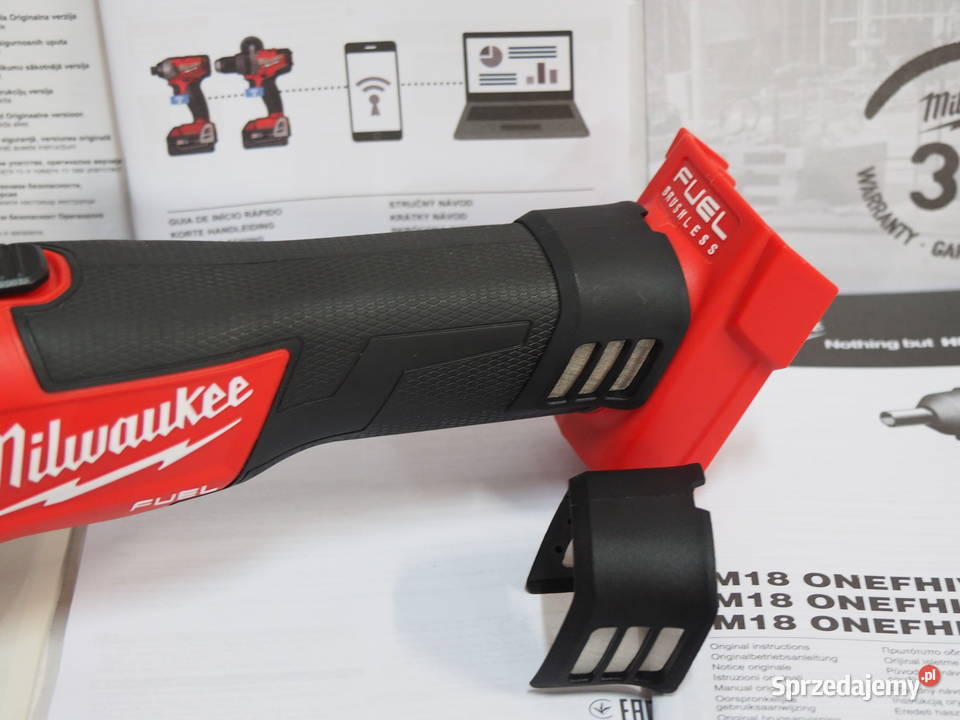 MILWAUKEE M18 CAG szlifierka oslona kratka filtr