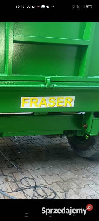 Przyczepa tandem Fraser lubelskie Chełm