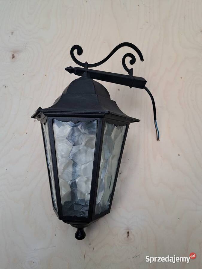 Lampa zewnętrzna kinkiet ogrodowy uszkodzony Pruszków