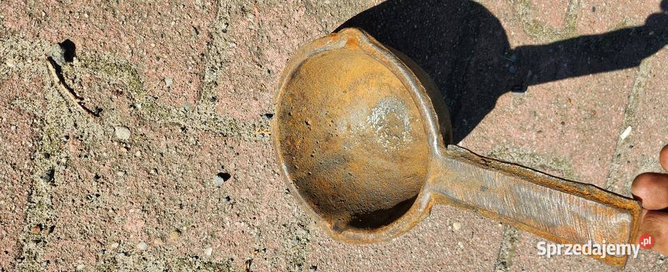 Łyżka Odlewnicza stary tygiel Gliwice