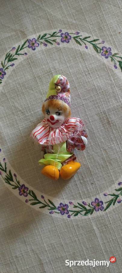 Figurka porcelanowa Klaun
