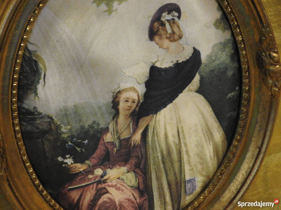 Piękny obrazek malowany na jedwabiu Inowrocław