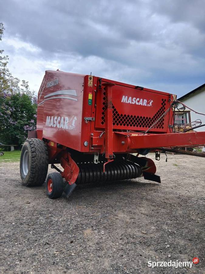 Prasa rolująca MASCAR CORSA 120 Rolujące (belujące) Mzurów