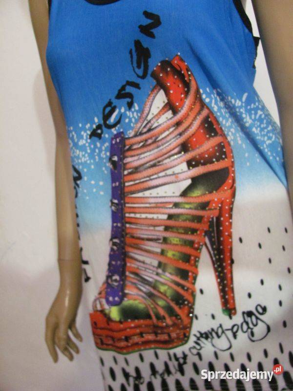 top tunika koszulka bluzka FASHION DESING r LXL Inny wzór Zamość