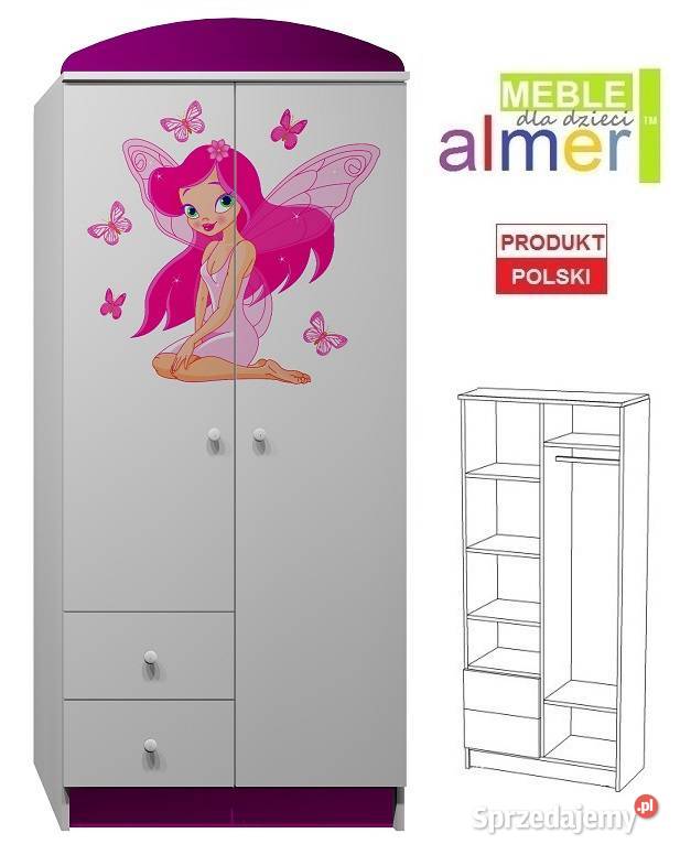 WRÓŻKA 15 N8 szafa dziecięca 80x53 w190 Ciechanów
