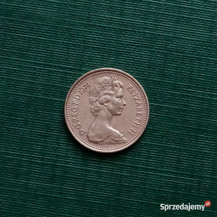 WIELKA BRYTANIA 1 nowy pens 1974r śląskie Gliwice