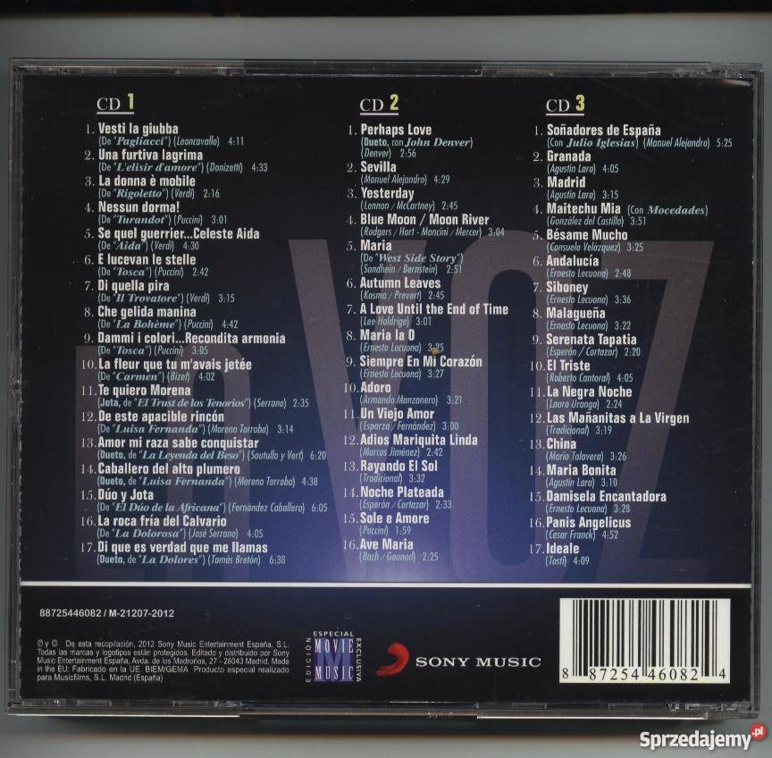 Placido Domingopłyta kolekcjonerska łódzkie Łódź