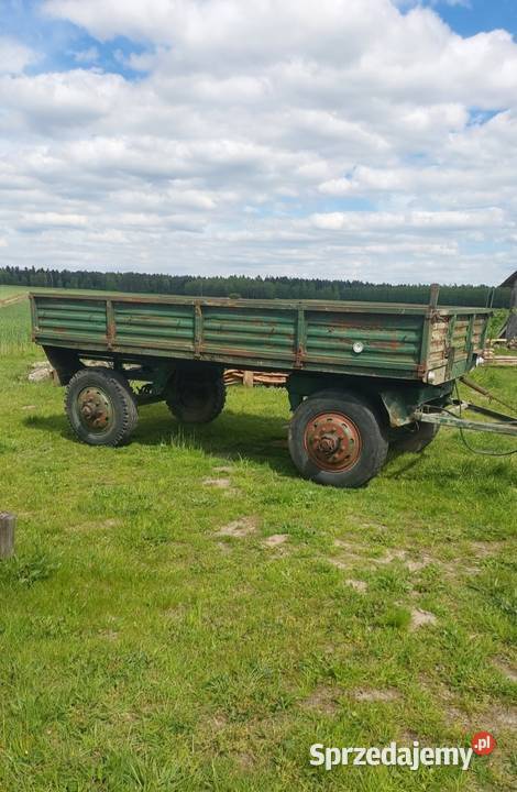 Przyczepa rolnicza Autosan D50 6 Ton rozrzutnik Biłgoraj