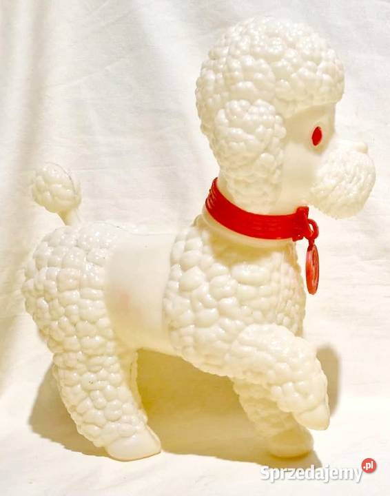 Pudel zabawki PRL Okazja Biała Podlaska