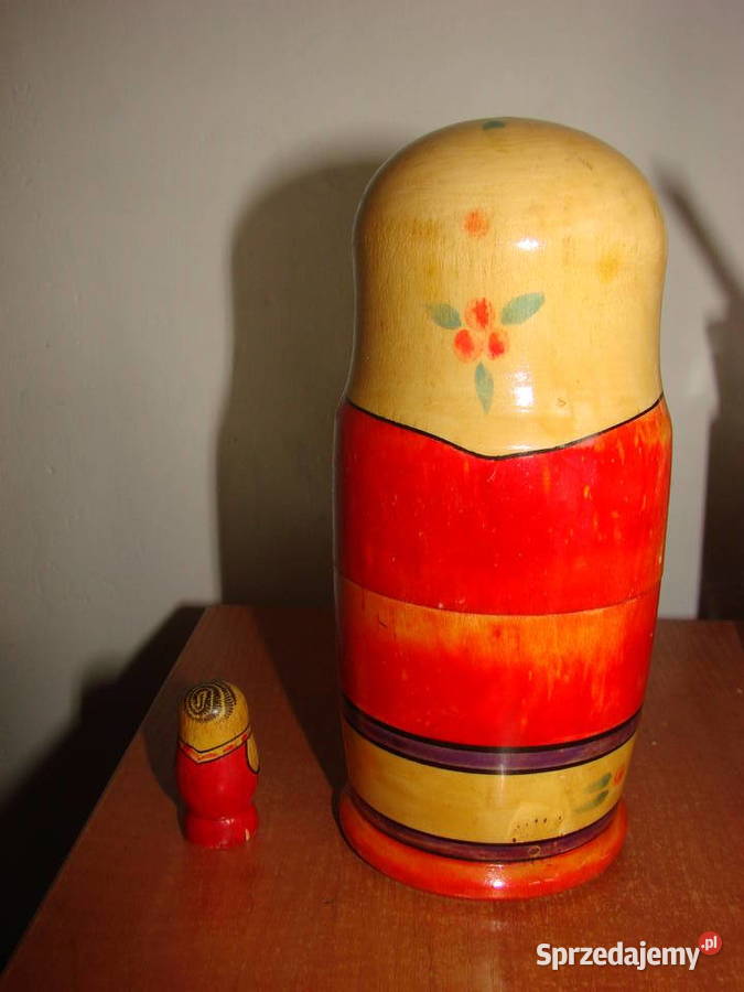 Matrioszka drewniana lalka pomorskie Pruszcz Gdański sprzedam