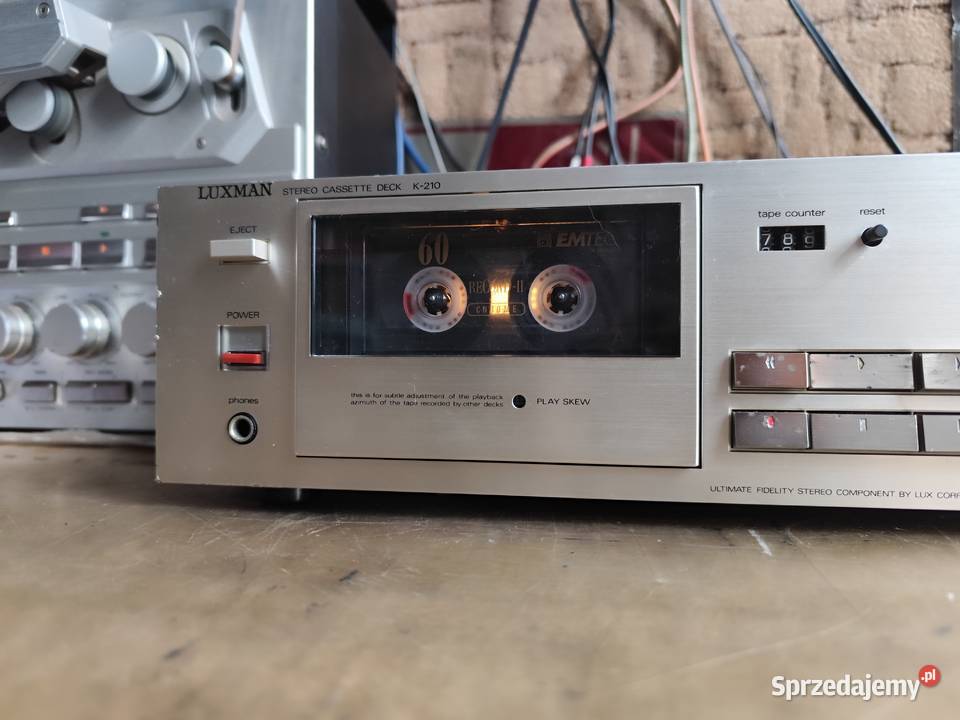 deck kasetowy Luxman K210 Audio Grabowo