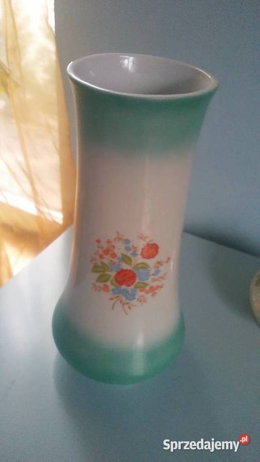 Duzy wazon Ćmielów 33 gruba porcelana Porcelana i szkło Łódź