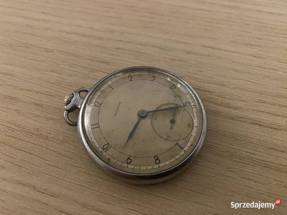stary sprawny zegarek kieszonkowy MOŁNIA Łomianki Dolne sprzedam