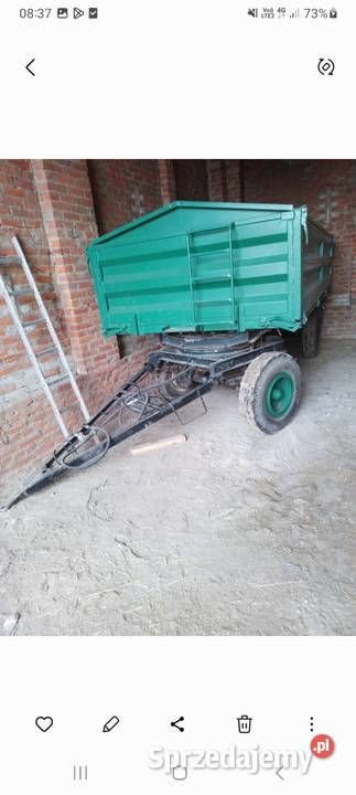 Sprzedam przyczepę 5t Lublin sprzedam