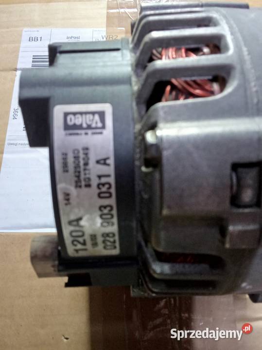 VW passat B5 fl 19 TDI alternator ze sprzęgłem Kamieniec Wrocławski