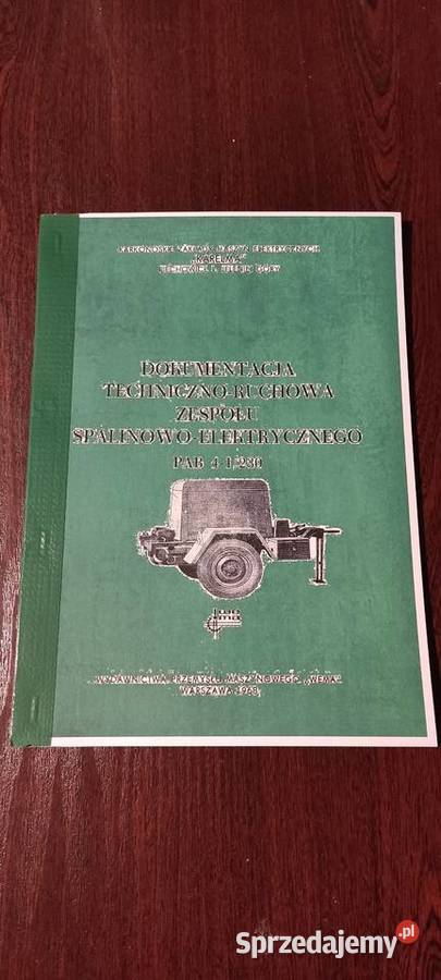 Dtr agregat prądotwórczy pan 4 1230 miękka Stalowa Wola