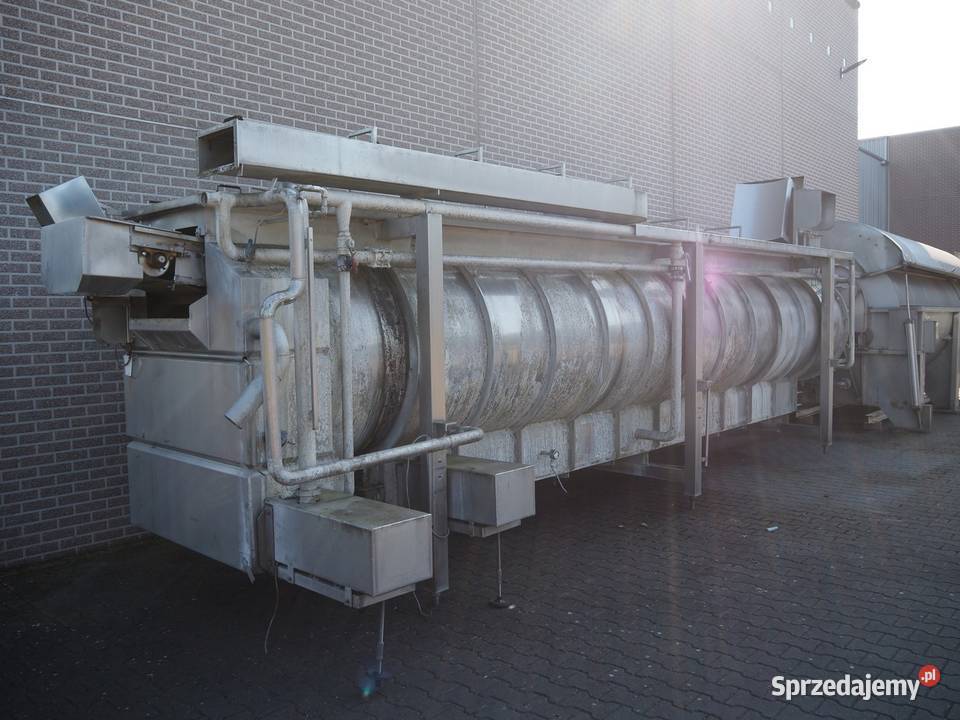 Blanszownik ślimakowy ze stali nierdzewnej