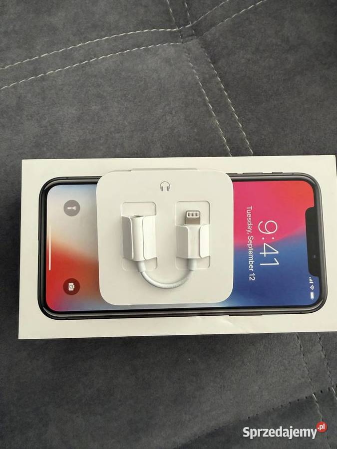 Iphone 10X stan idealny z nowymi słuchawkami Apple / iPhone Kaniów sprzedam