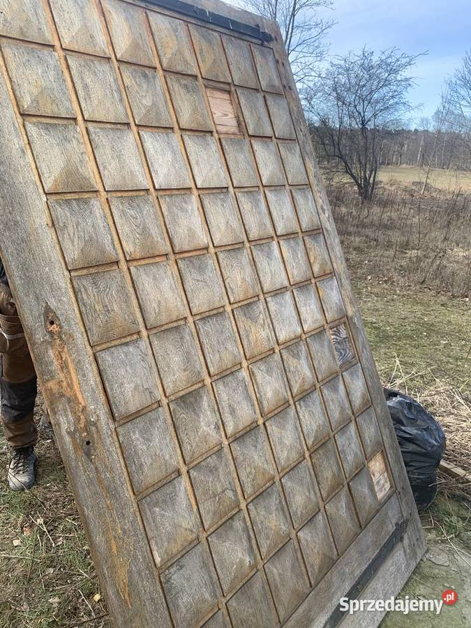 Sprzedam bramę drewnianą solidną