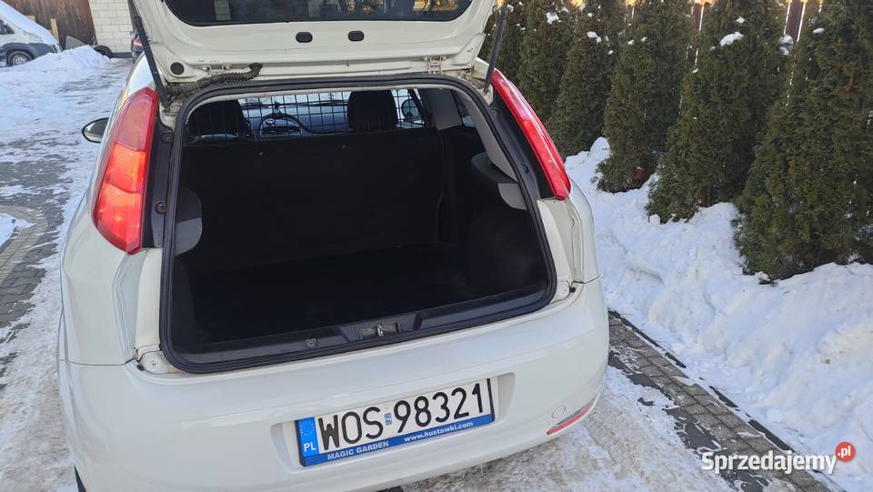 Fiat Punto Van 13 JTD 2015 VAT1 welurowa tapicerka Myszyniec