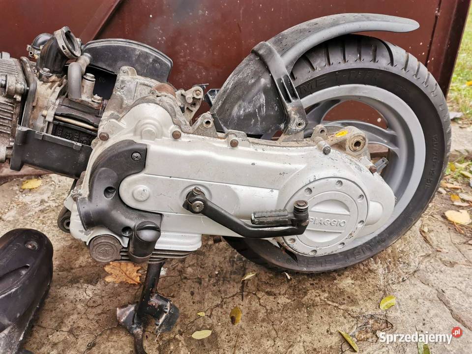 silnik PIAGGIO FLY całość czesci 50 4T