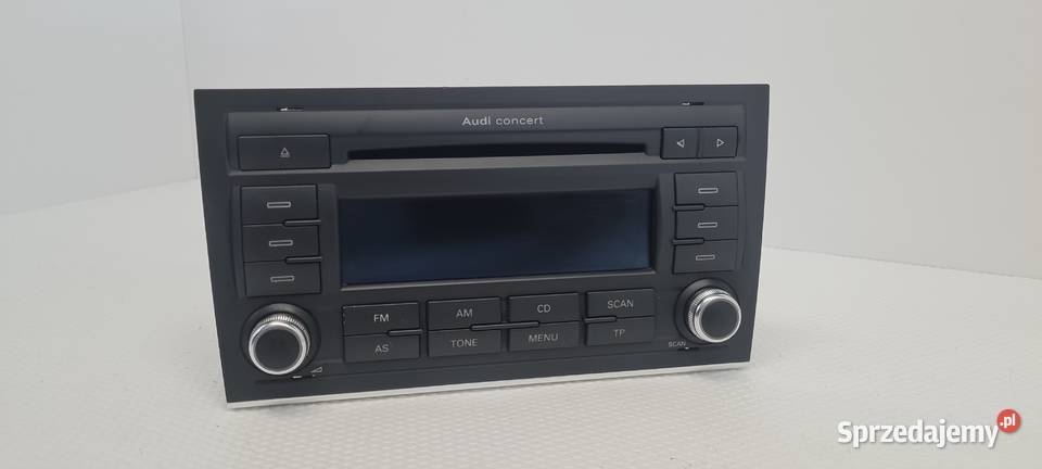 Audi Concert A4 B7 Radio Cd Mp3 Aux 8E0035186AK Blaupunkt Elektronika Jarocin