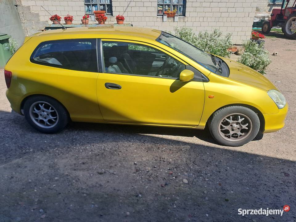 Honda Civic VII 7 generacji 14 16V 90 Hatchback nieuszkodzony Brześć Kujawski