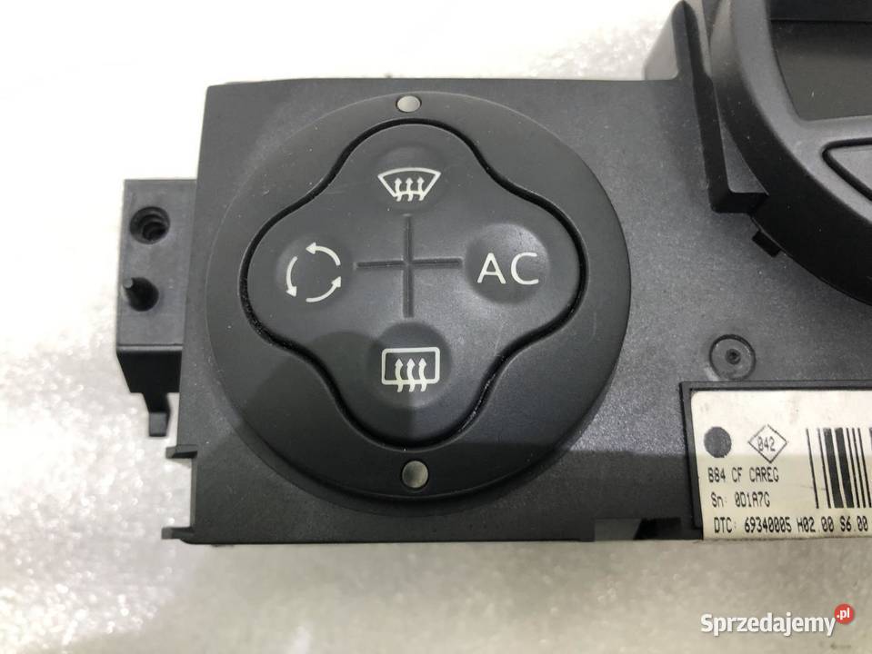PANEL KLIMATYZACJI RENAULT MEGANE II 8200070752 osobowe wielkopolskie sprzedam