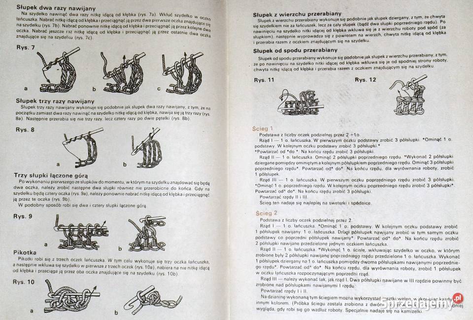 Ściegi szydełkowe Teresa Otkałło Chełm