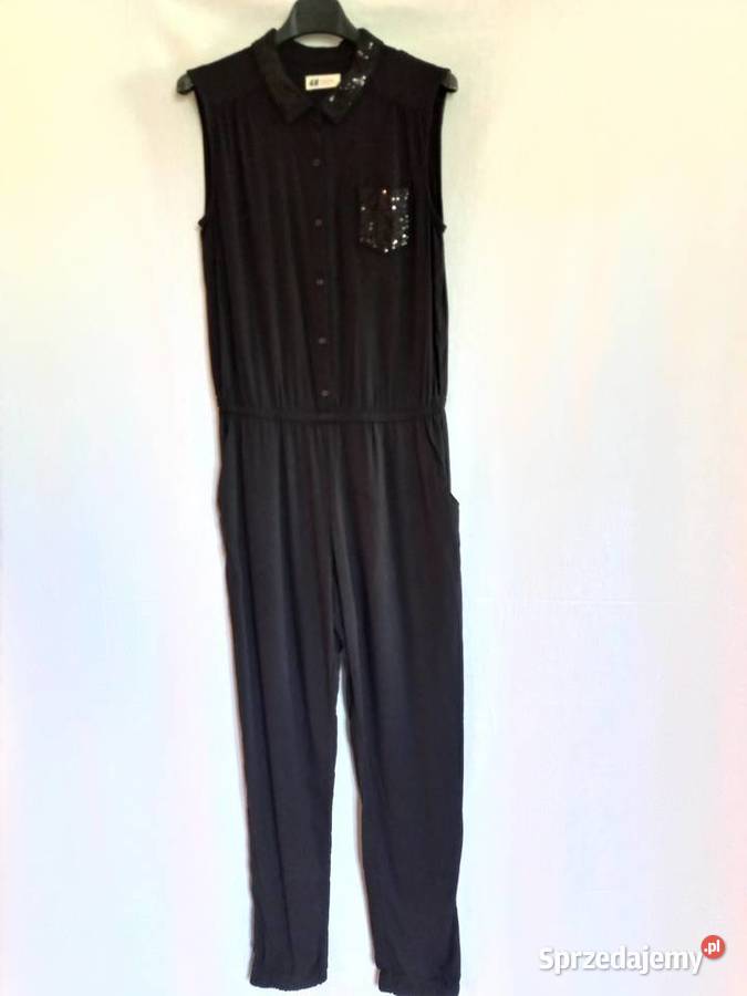 Kombinezon damski Czarny Cekiny r S 164 HM NOWY Pozostałe Białystok