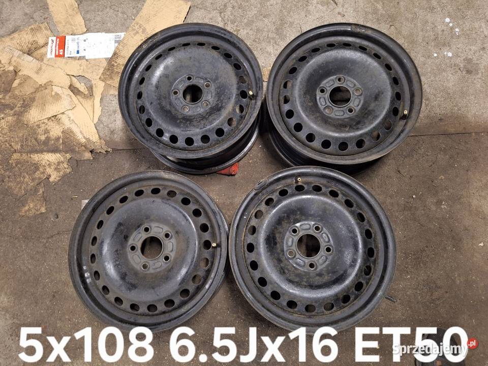 Felgi stalowe 5x108 65Jx16 ET50 Ford Choceń
