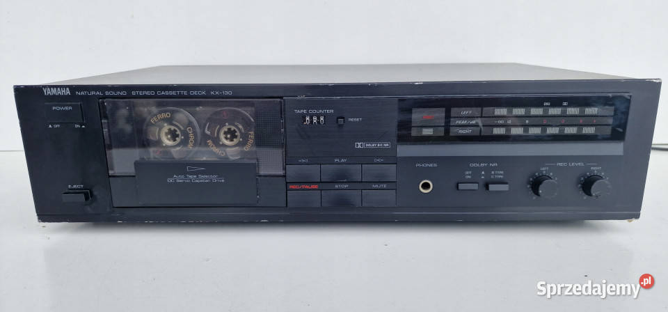 Magnetofon cassette deck Yamaha KX 130 RS KX130 wielkopolskie Międzychód