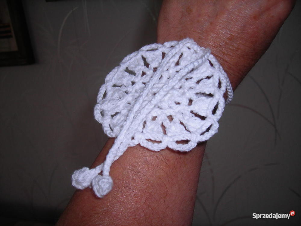 BRANSOLETY HAND MADE Z BAWEŁNY