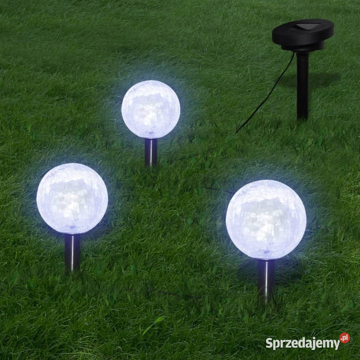 Lampy ogrodowe LED 6 z panelami solarnymi i Warszawa